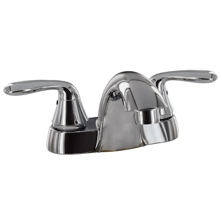Valterra BATHROOM FAUCET, 4IN HYBRID LOW-ARC, 2 LEVER, 1/4 TURN, CHROME PF232301